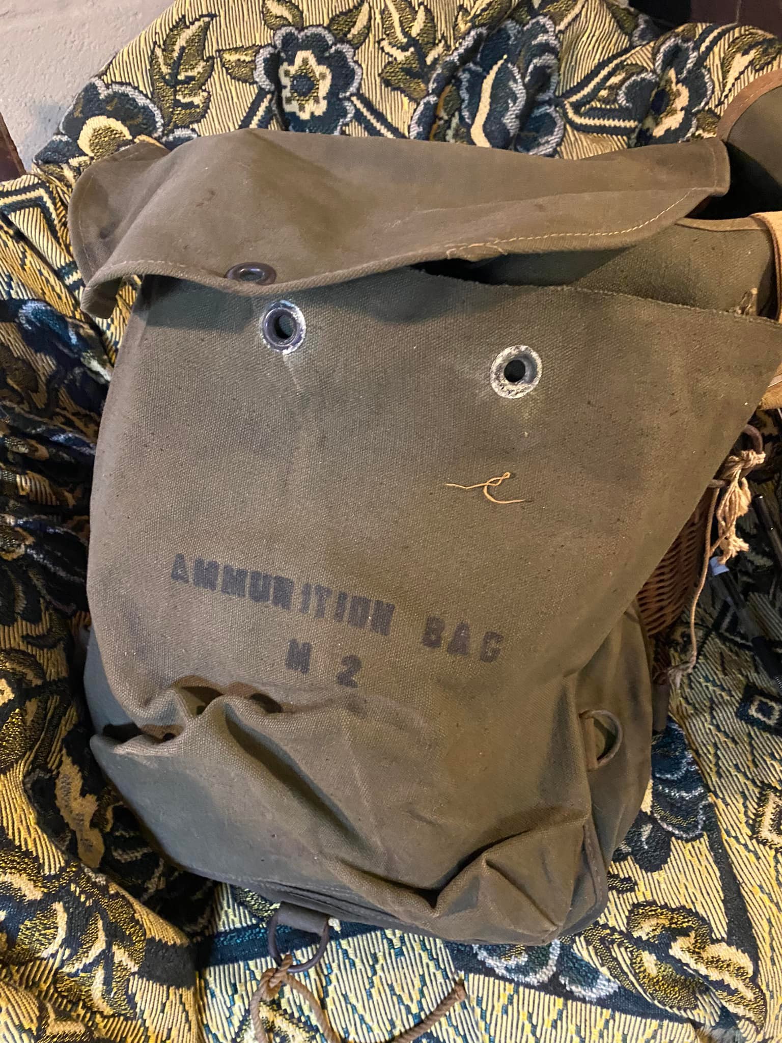 What time period is this M2 ammunition bag from?