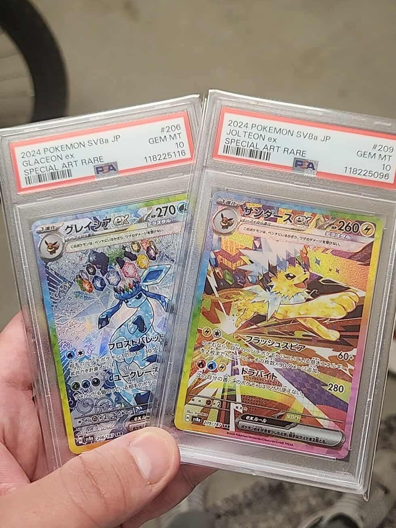 Sequential PSA 10 Pokemon First Partner illustration rare sets are