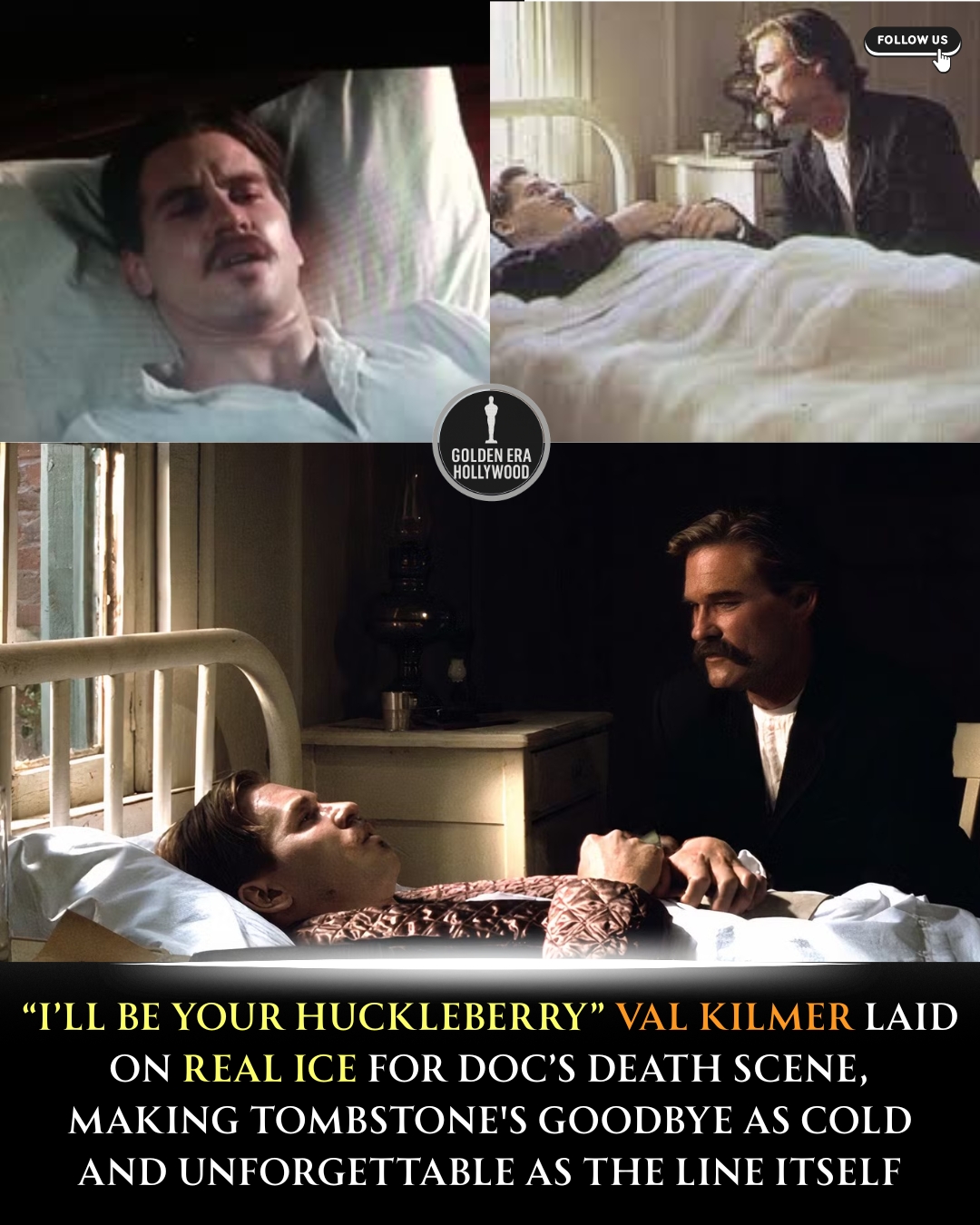 Golden - In one of Tombstone's most unforgettable scenes, Val Kilmer as ...