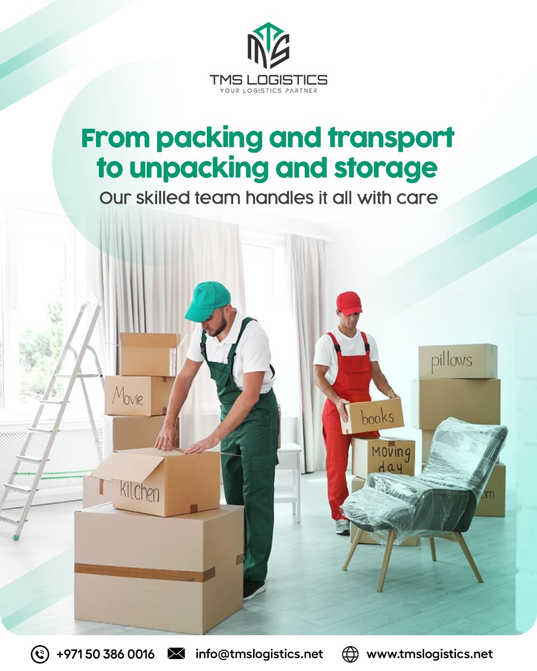 TMS Logistics - 🚚📦 TMS Packers & Movers Dubai ensures... | Facebook