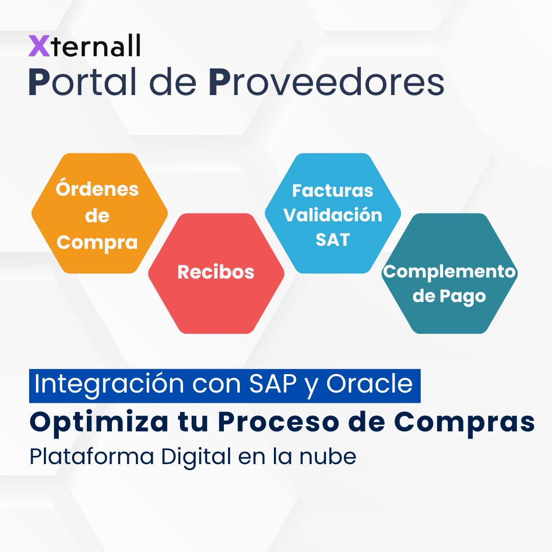 Xternall_mx - Portal de Proveedores - Integración con SAP y Oracle. 🚀 ...
