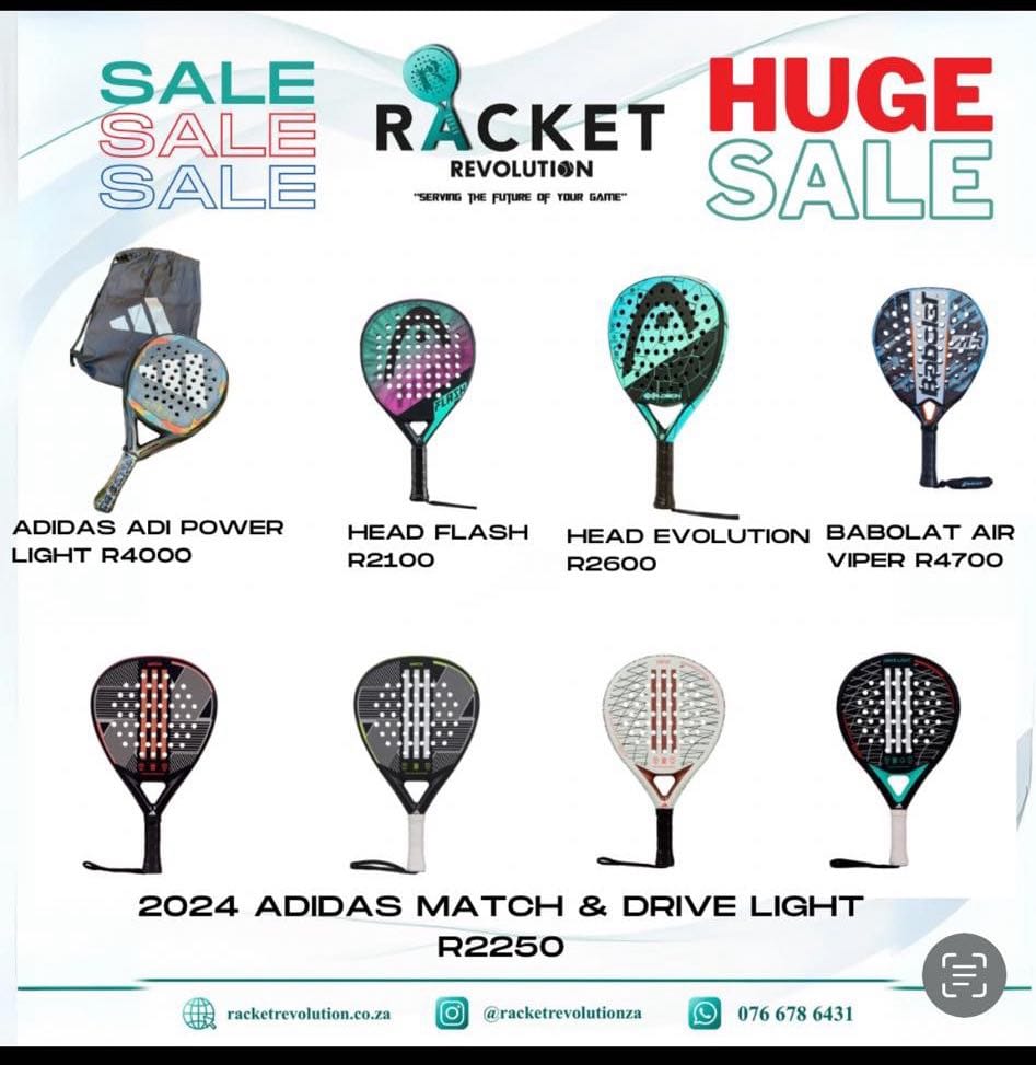 SECOND-HAND/ USED PADEL BAT/RACKET FOR SALE SOUTH AFRICA | Facebook