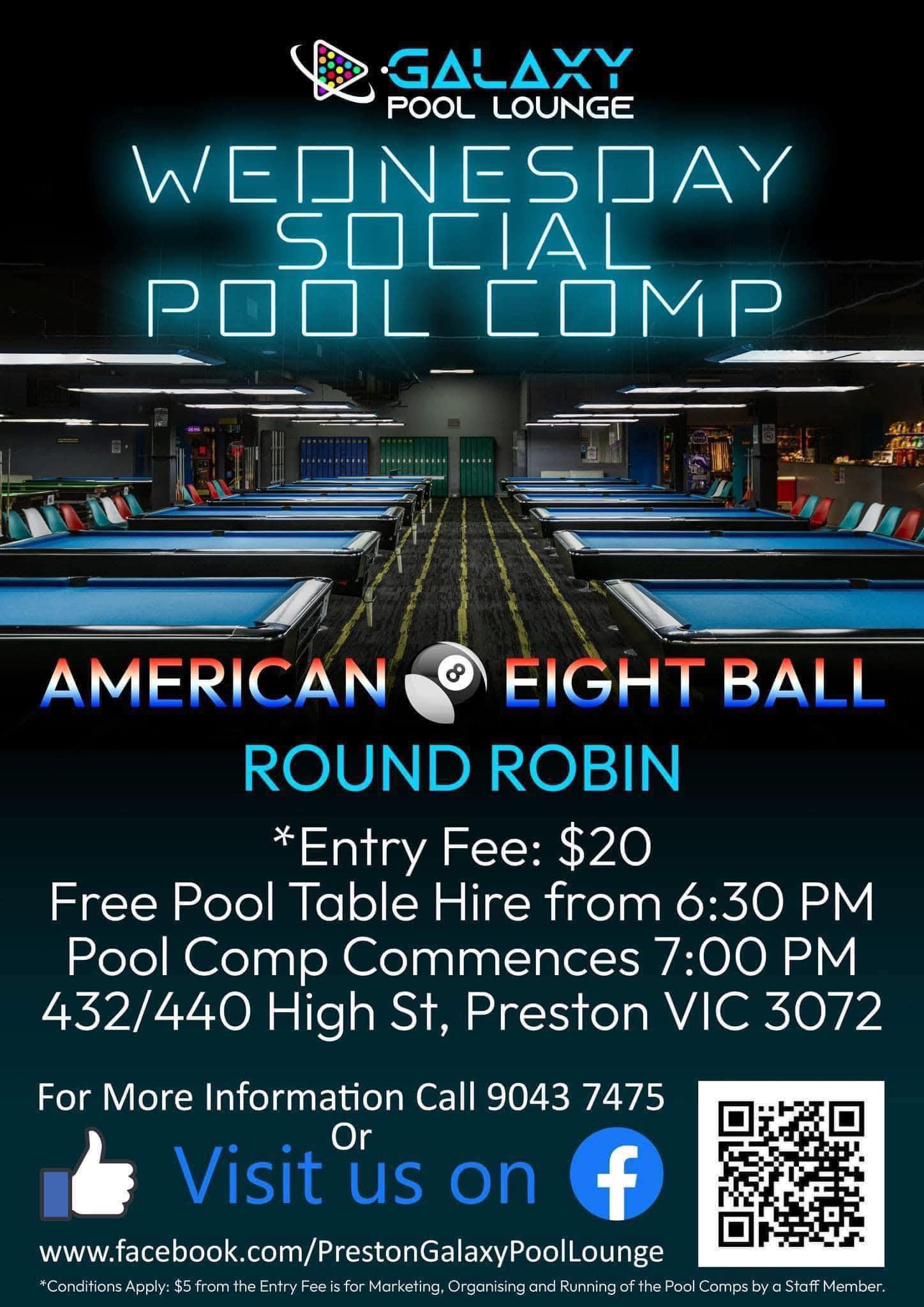 Galaxy Pool Lounge | Melbourne VIC