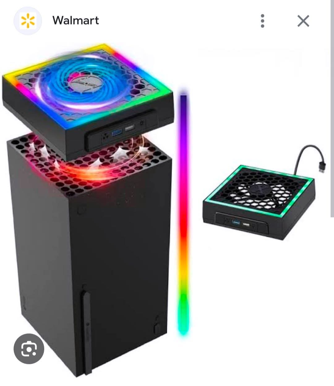 Disipador led con luces rgb para Xbox one series X para que no se te ...