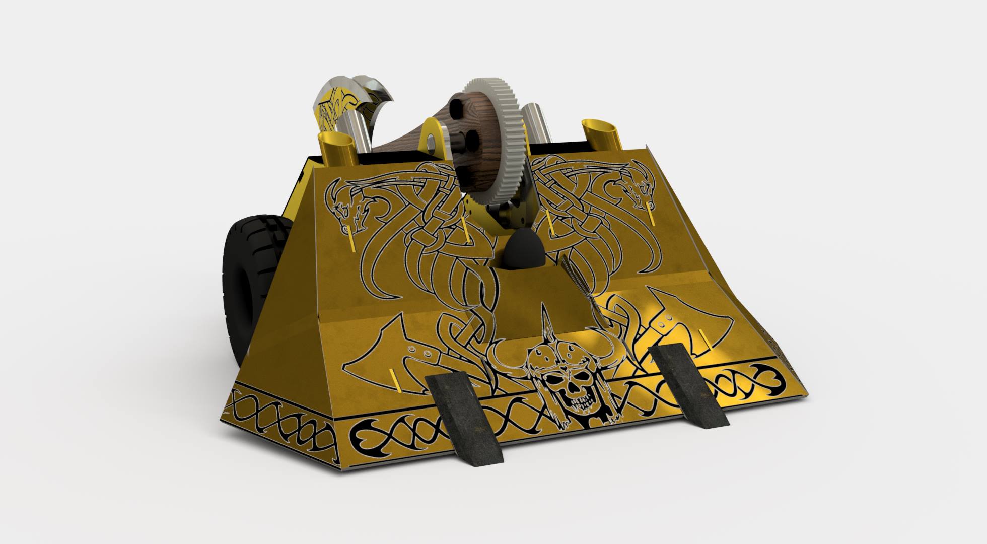 Here it is, our next project with... - Ragnarök - Battlebot