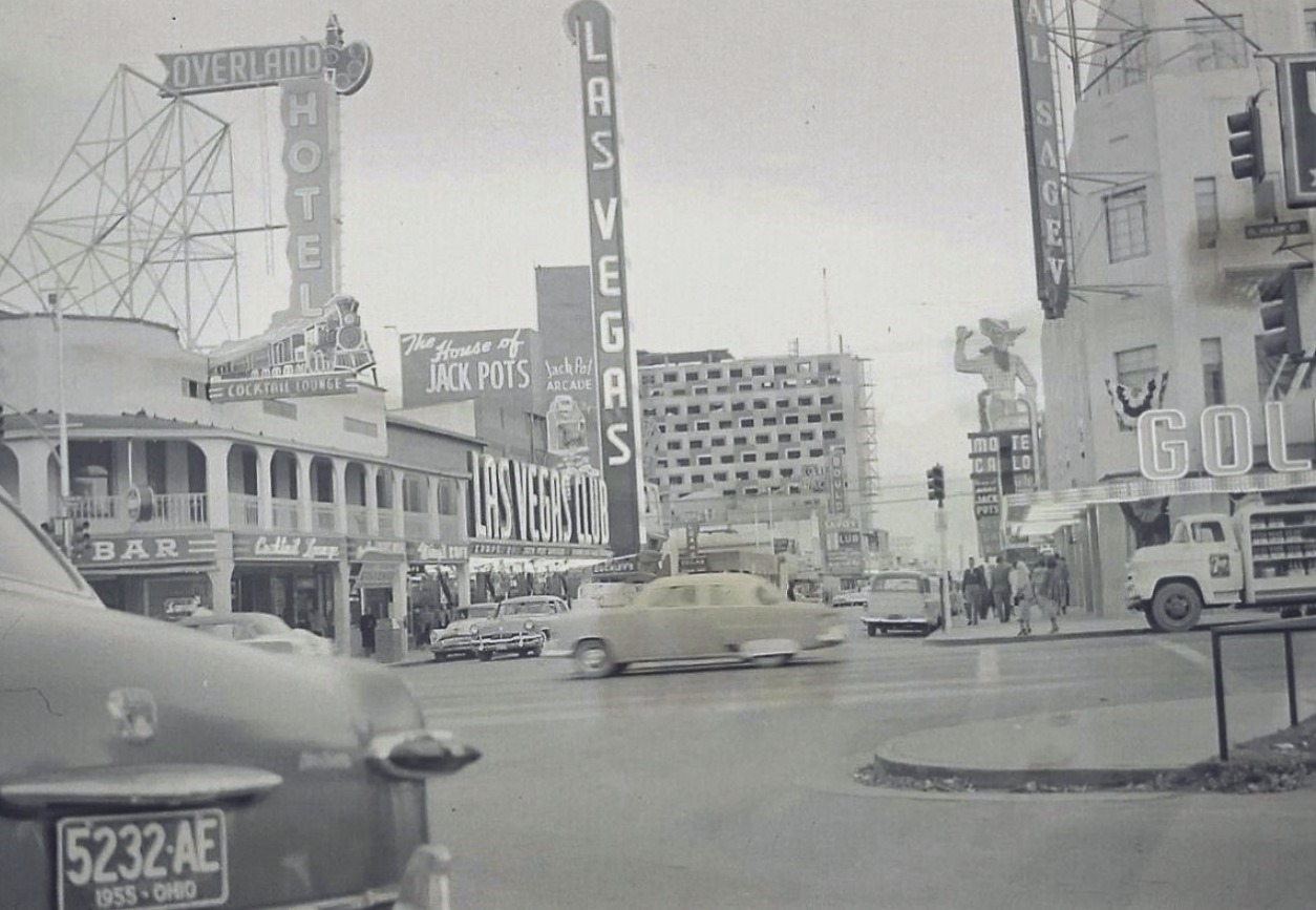 Las Vegas Club, Fremont Street, Las Vegas, May 11, 1956