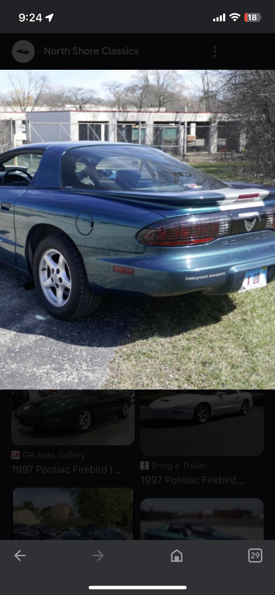 TINTGIANT Precut Carbon Window Tint Kit For Pontiac Firebird 1993-2002 – All Sides + Rear 5 thumbnail image