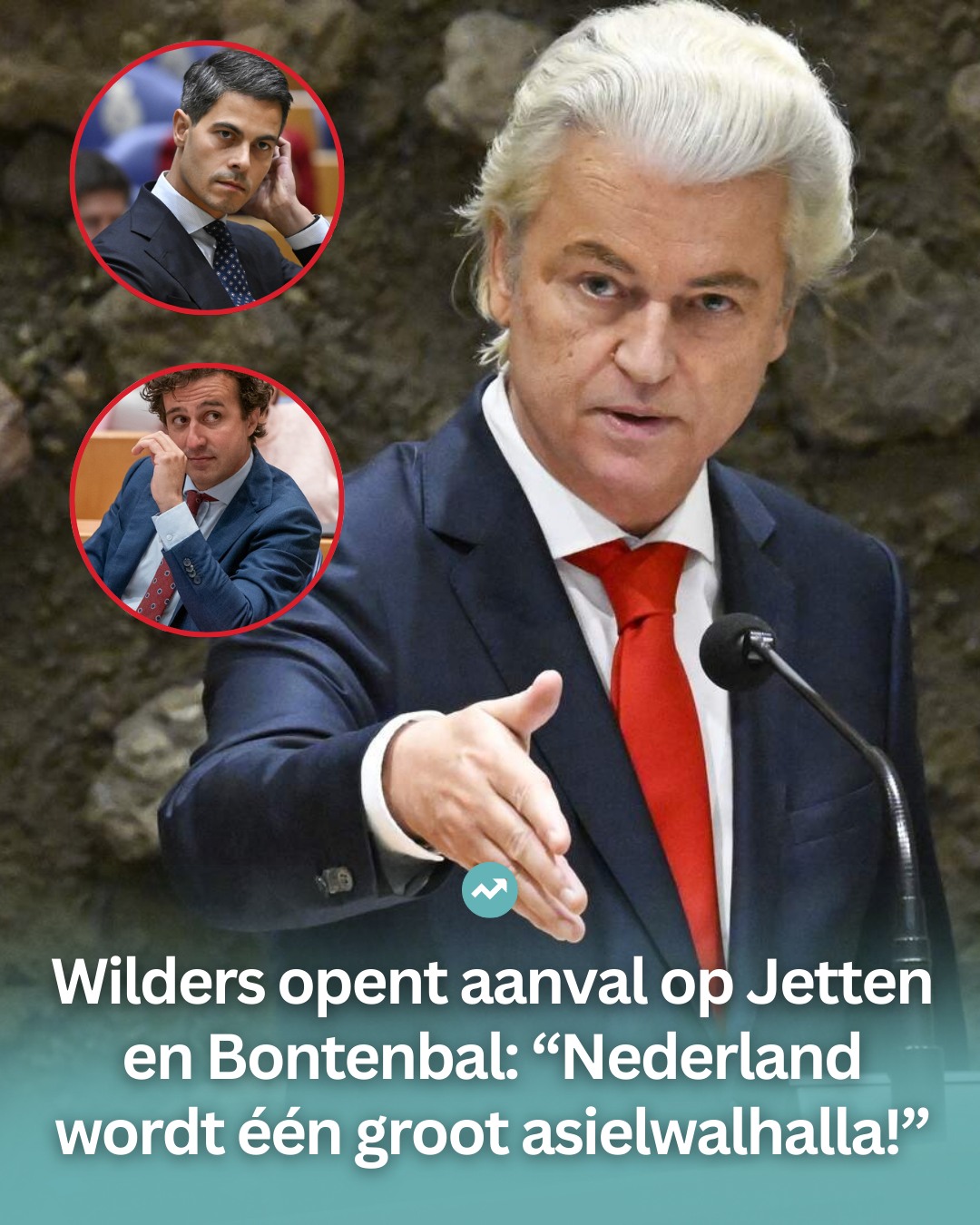 Ons - Wilders opent aanval op Jetten en Bontenbal 😮 Bekijk het in de ...