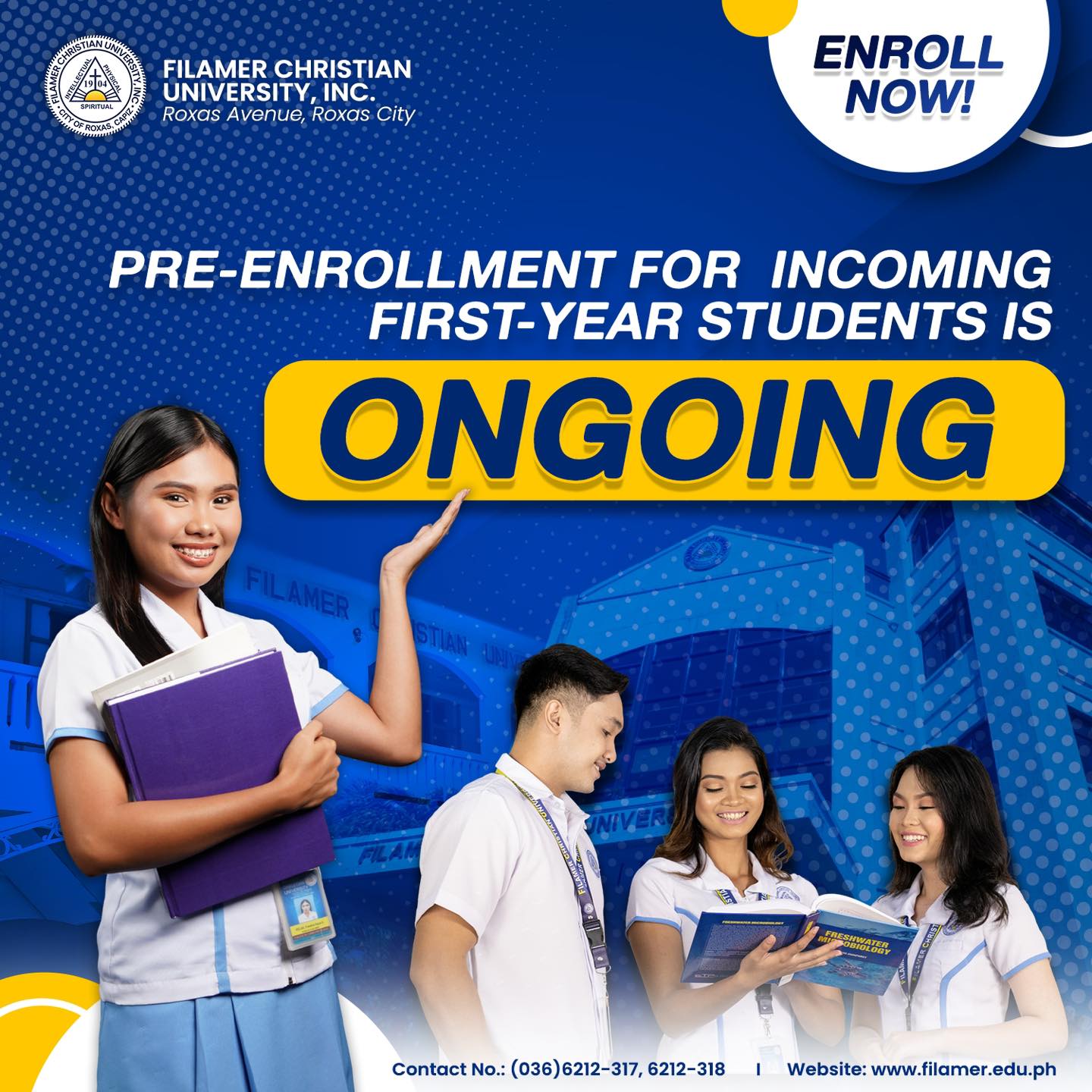 Filamer - Pre-enrollment for incoming first-year students is now open ...