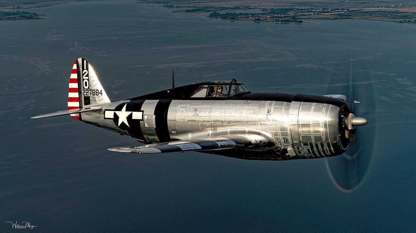 Dakota - Flying into #warbirdwednesday with the P-47D Thunderbolt ...
