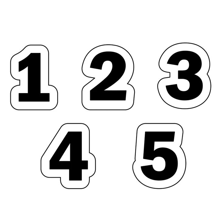 Number felt board patterns add a little... - Felt Board Magic