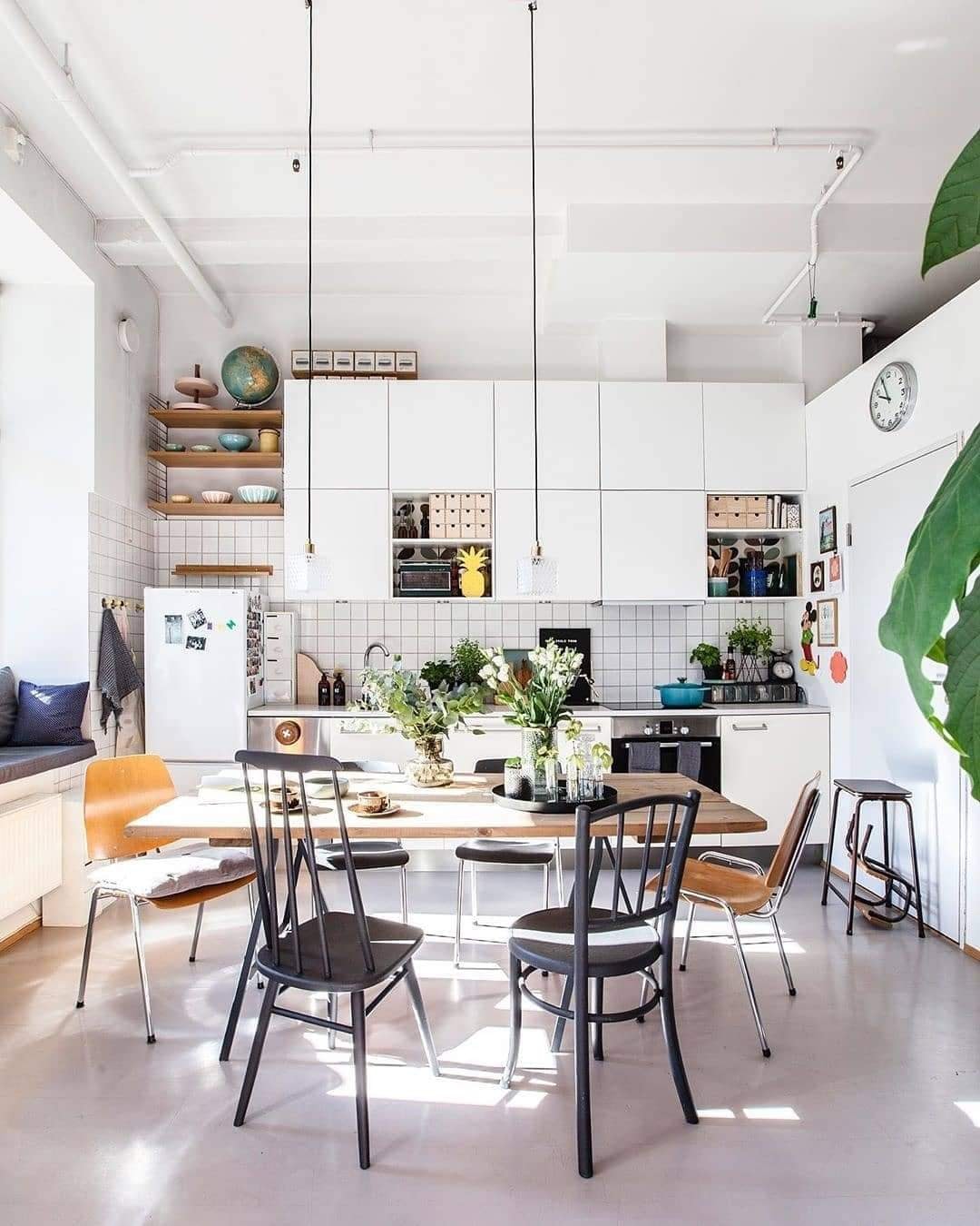 ArStex - "A very beautiful white kitchen idea 😍🌿" 😘 ...