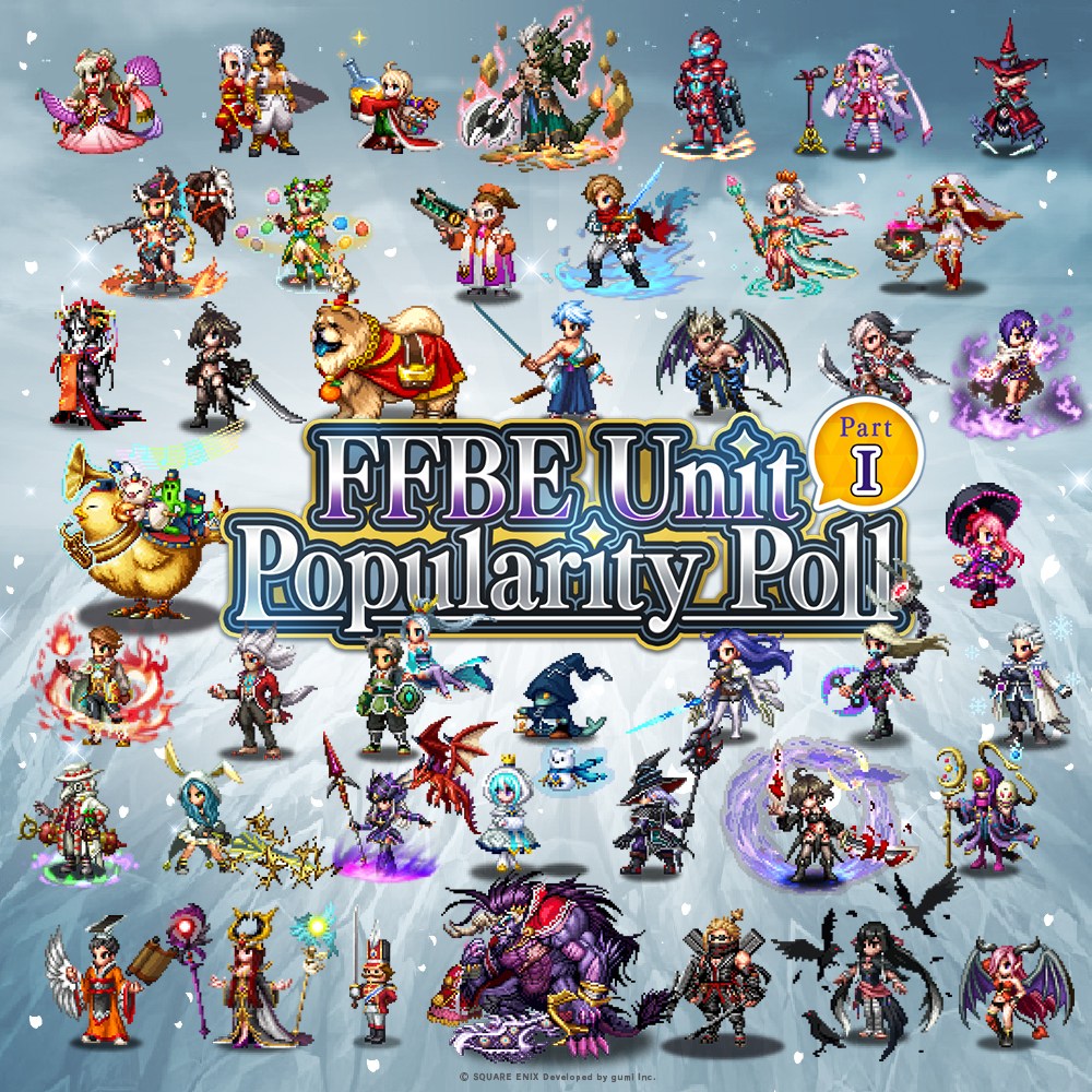 Final - Here are the results for the first round of the FFBE Unit ...