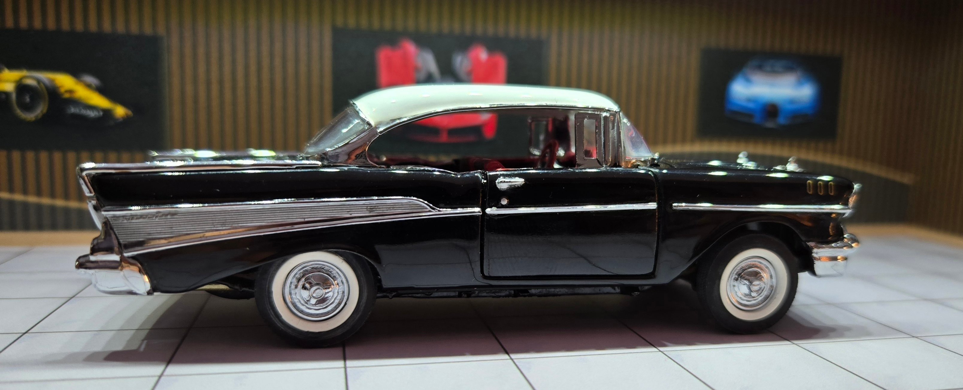 1957 Chevy Bel Air Franklin Mint 1996 1:43 This just arrived today