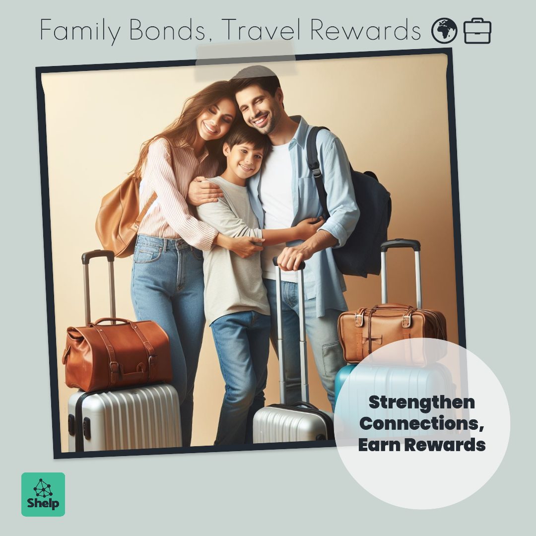Shelp - ️💼 Traveling to reunite with family? With Shelp, you can carry ...