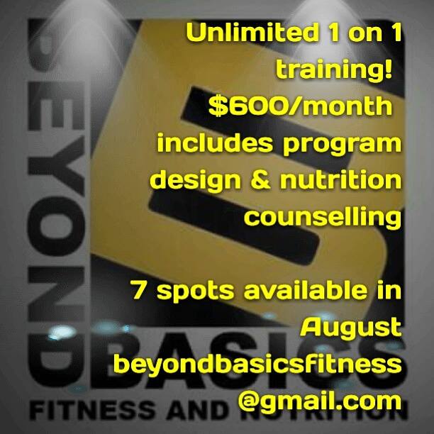 Beyond Basics Fitness and Nutrition