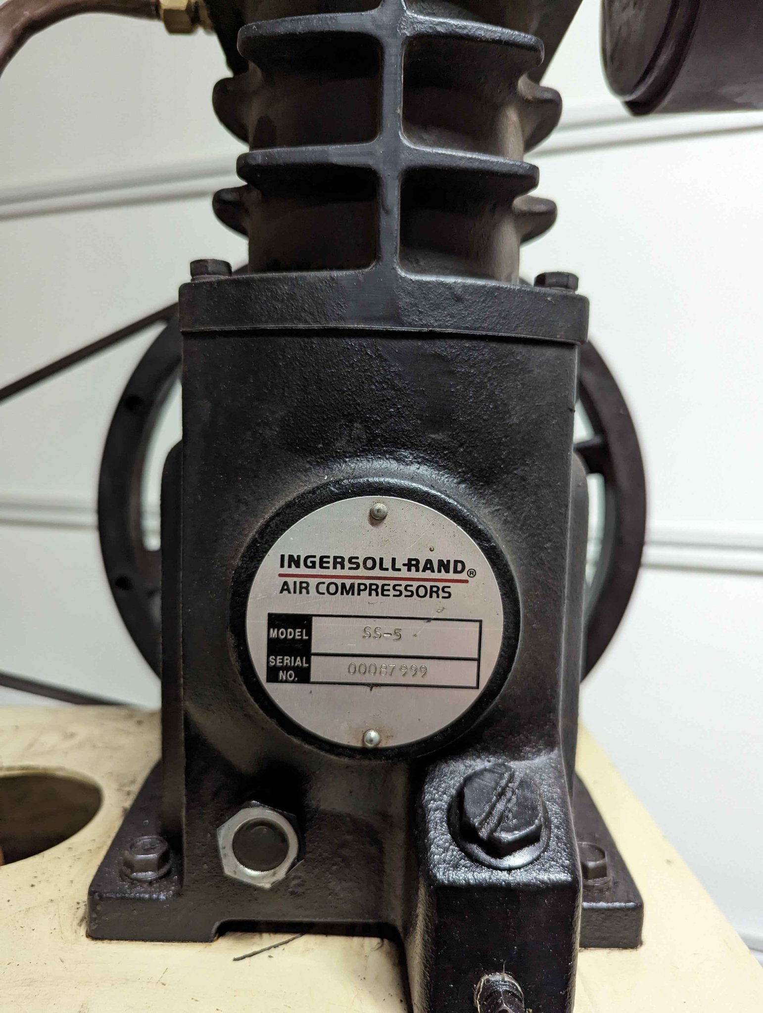 Ingersoll Rand 80 gallon 5hp air compressor *NEEDS SS5 COMPRESSOR HEAD ...