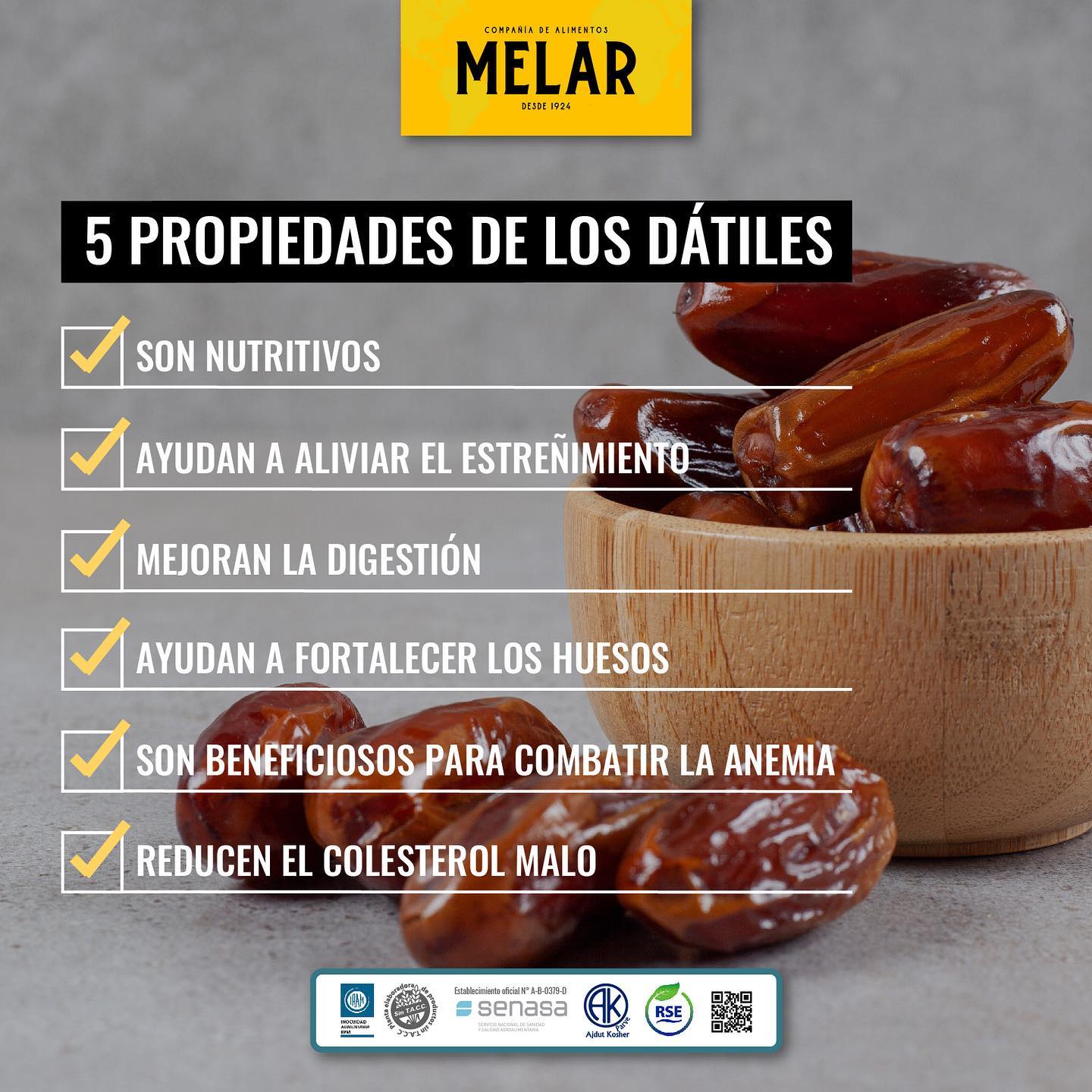 🙌🏻 Compartimos algunas... - Melar - Compañia de Alimentos