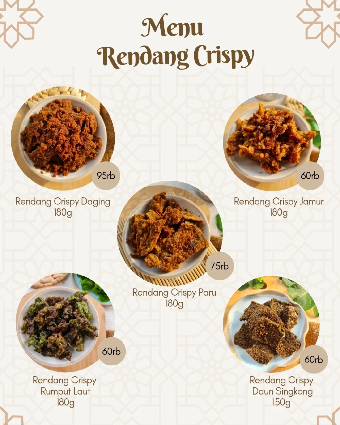 Rendang Crispy UNI LIZA | Jakarta