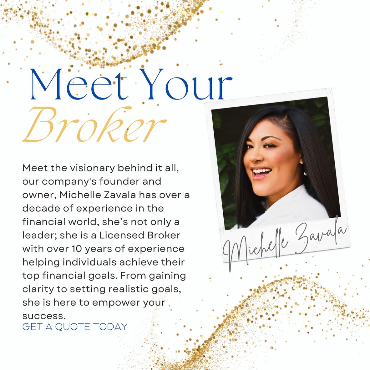 AAG - Introducing Michelle Zavala our passionate Founder and a seasoned ...