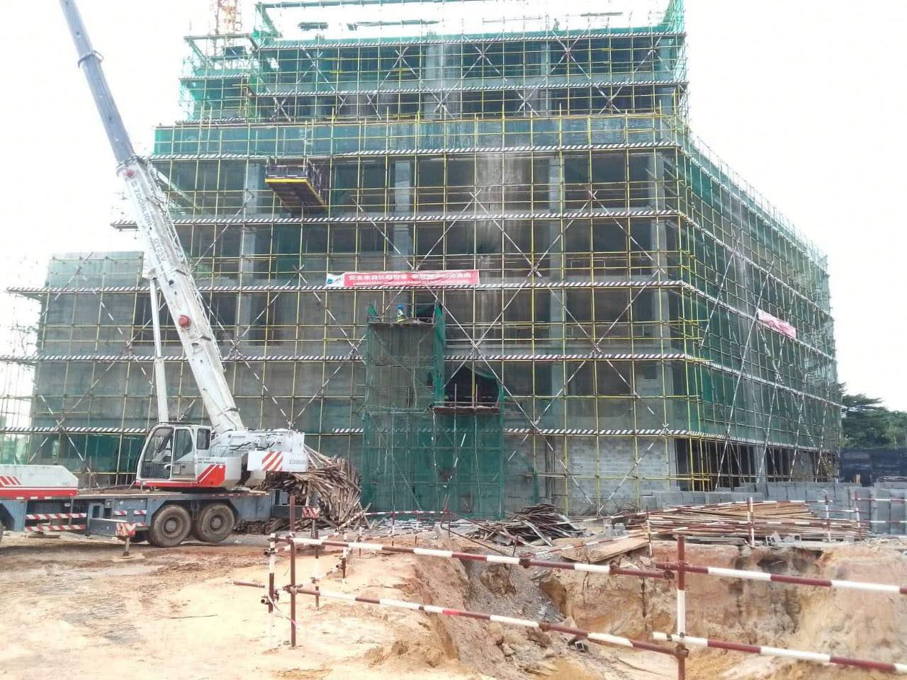 BCBTP - Pointe-Noire | Tour SNPC : un projet structurant en pleine ...