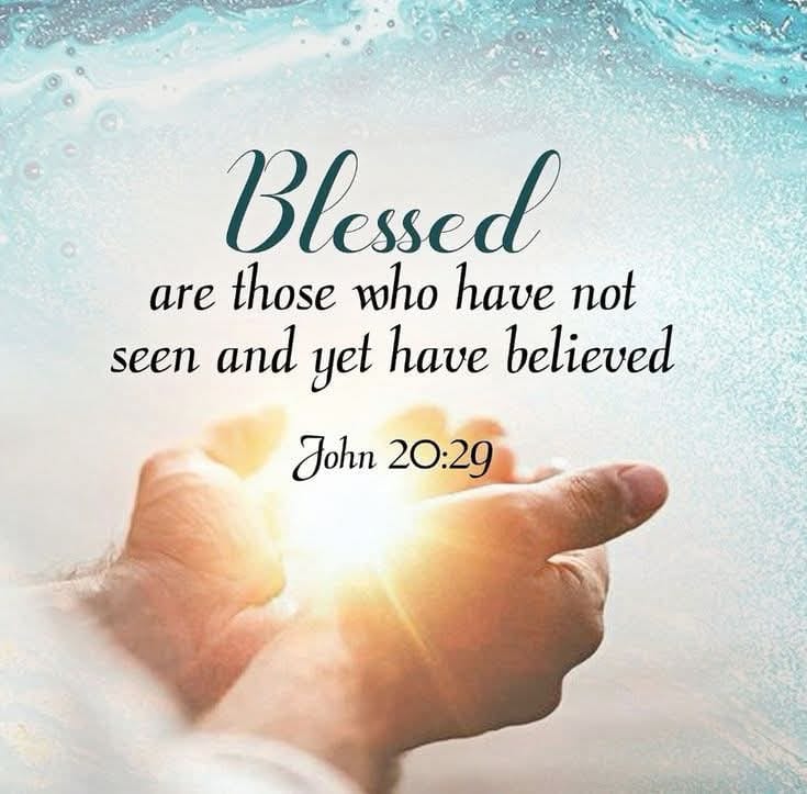 Bible verses | John 20:29 – Blessed Are Those Who Believe Without ...