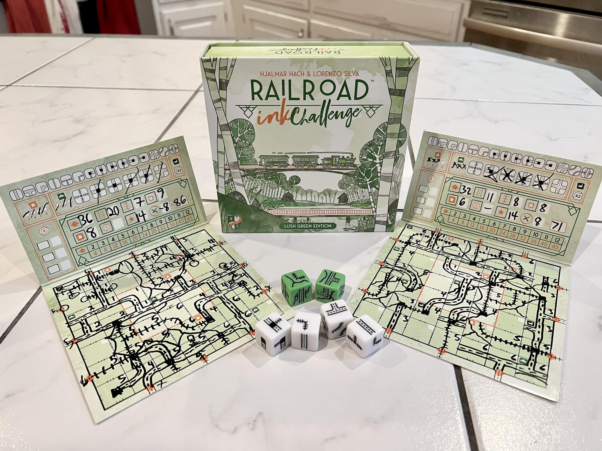 Railroad Ink - So easy to learn the... - Game Like A Mother | Facebook