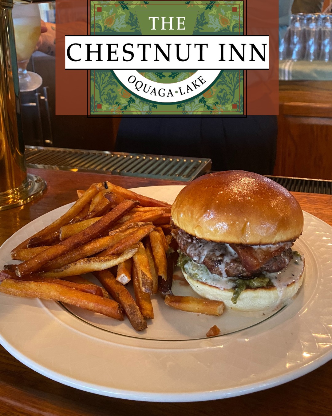 Happy Burger & Brew... - The Chestnut Inn on Oquaga Lake | Facebook
