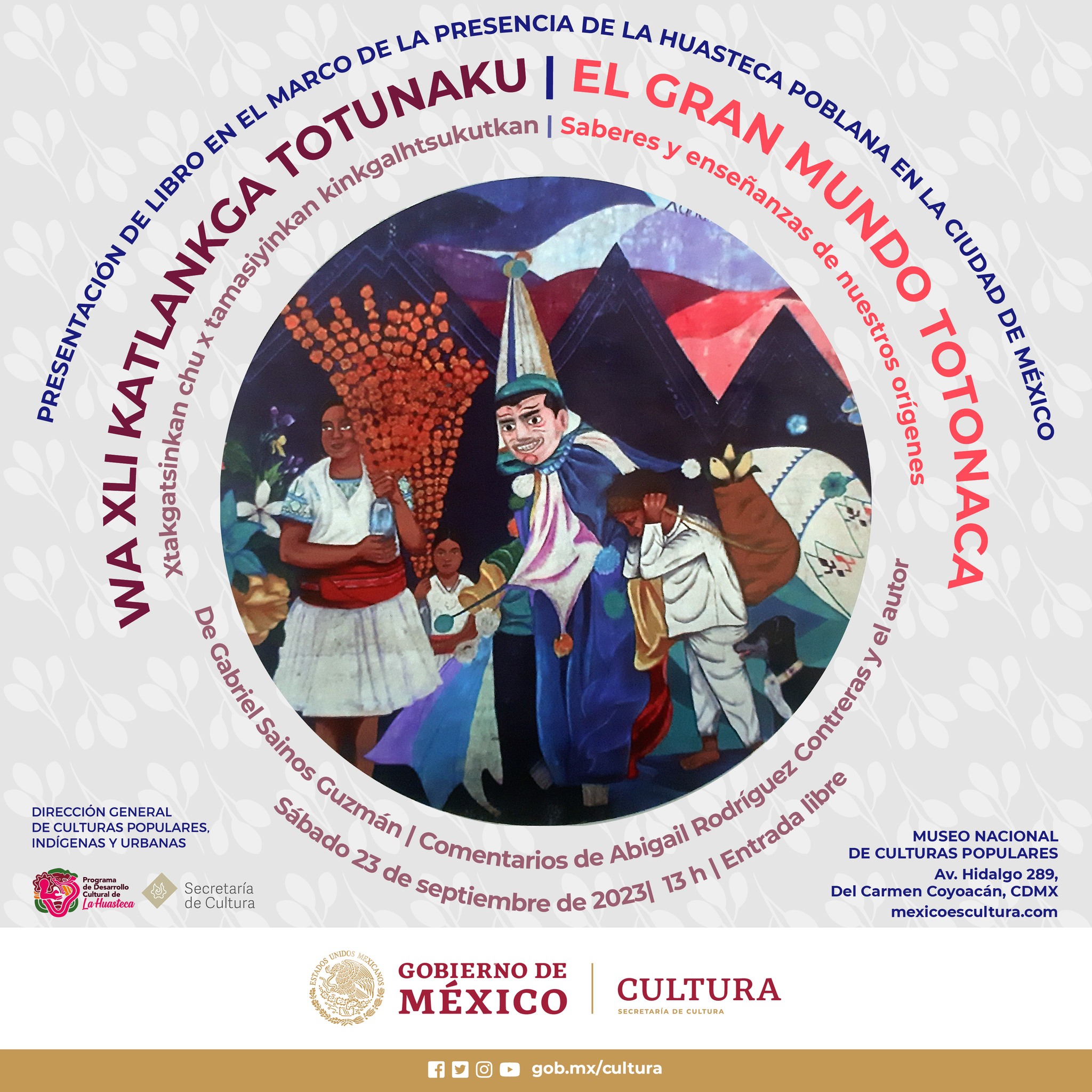 Te invitamos a la presentación del libro 