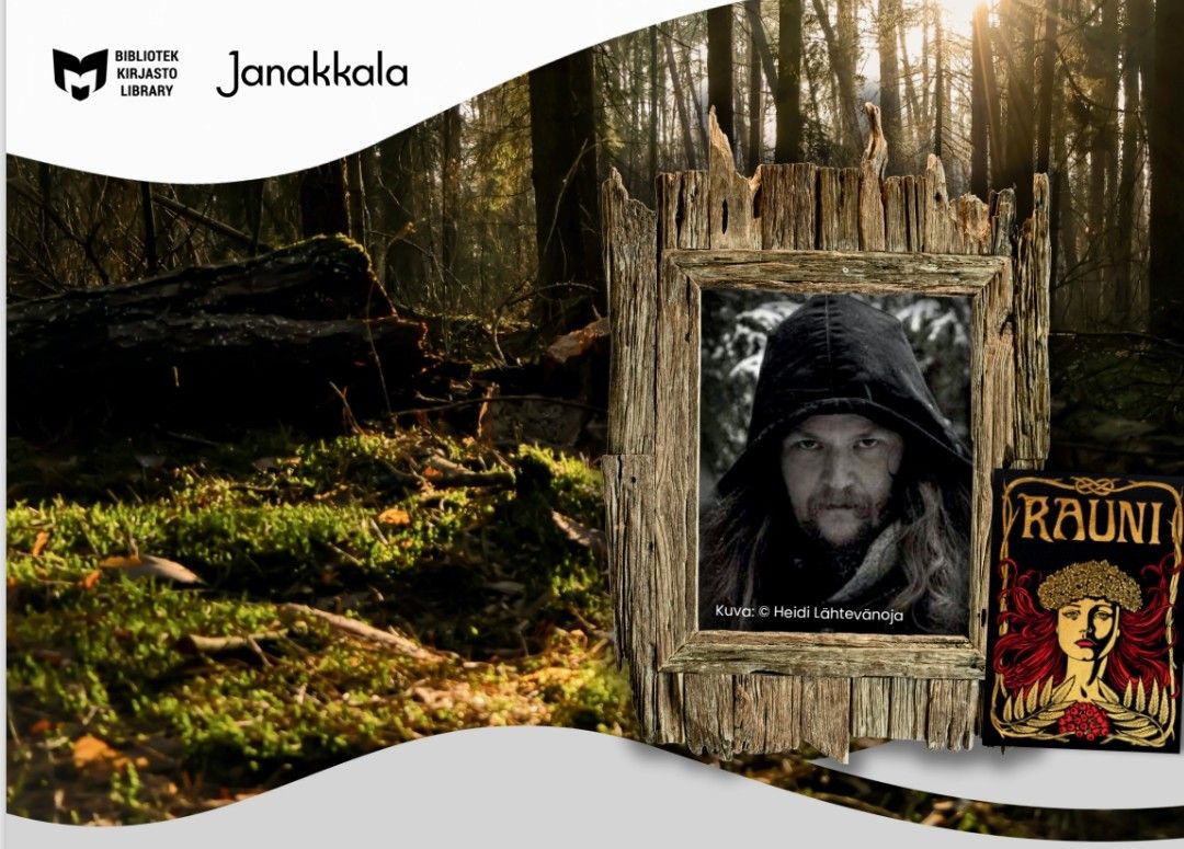 Kirjailijavieraana Juha Jyrkäs