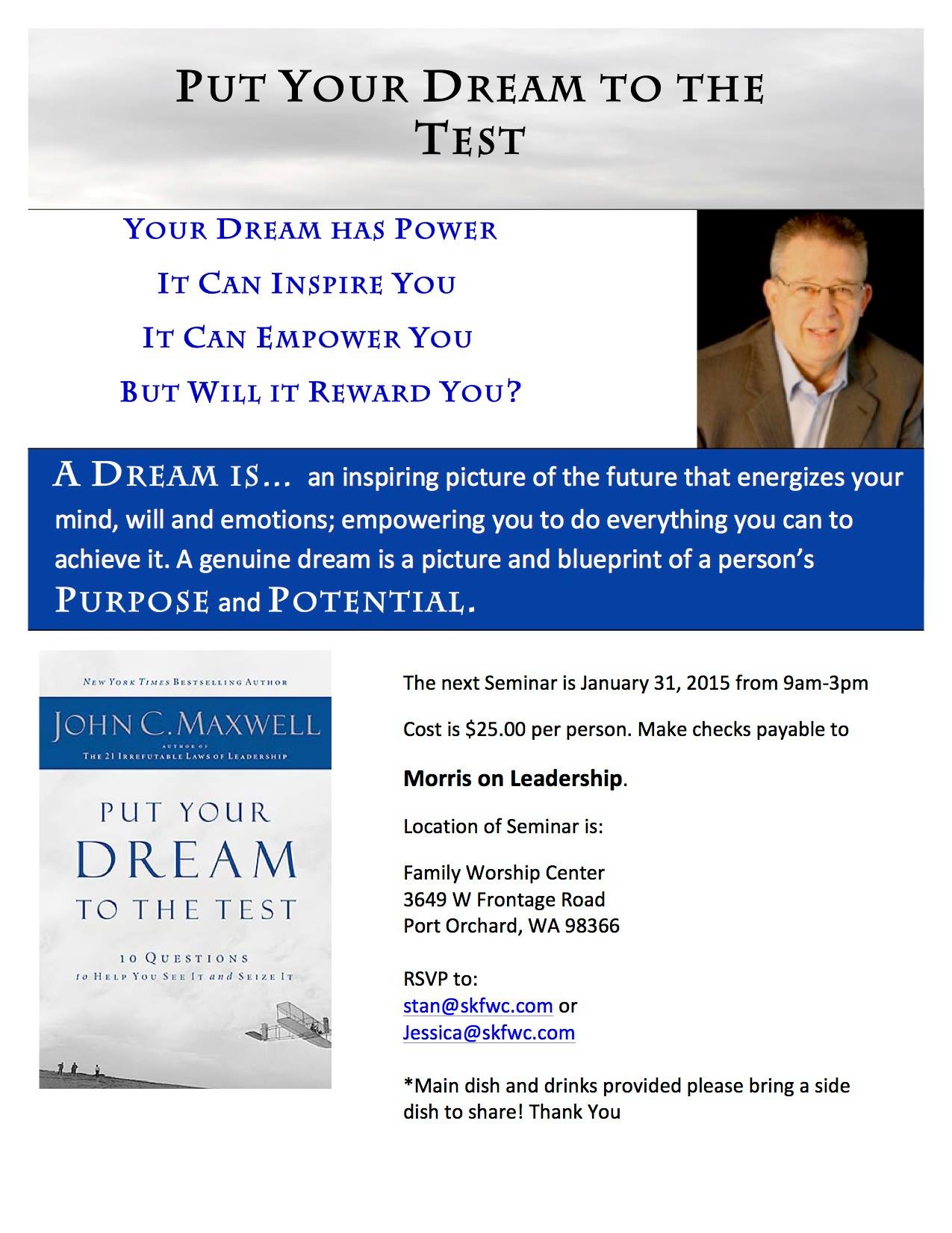 Dr. Stan Morris (Morris on Leadership)