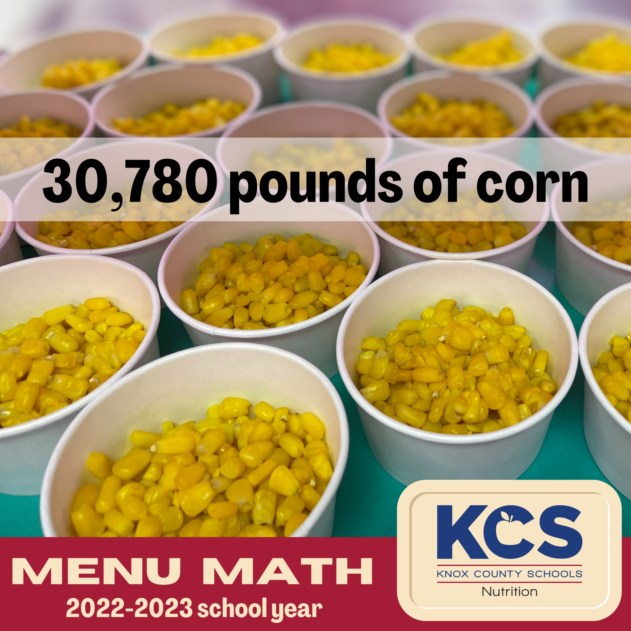 Menu Math: 30,780... - Knox County Schools Nutrition Program | Facebook