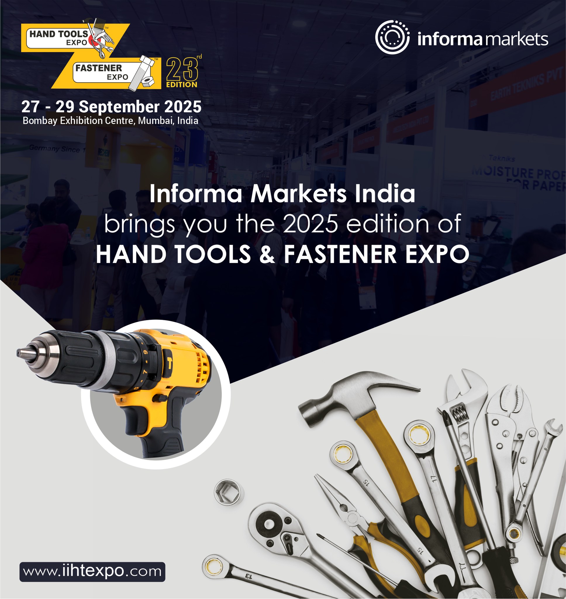 HAND - HTF, India’s Largest HAND TOOLS POWER TOOLS & FASTENER EXPO, is ...