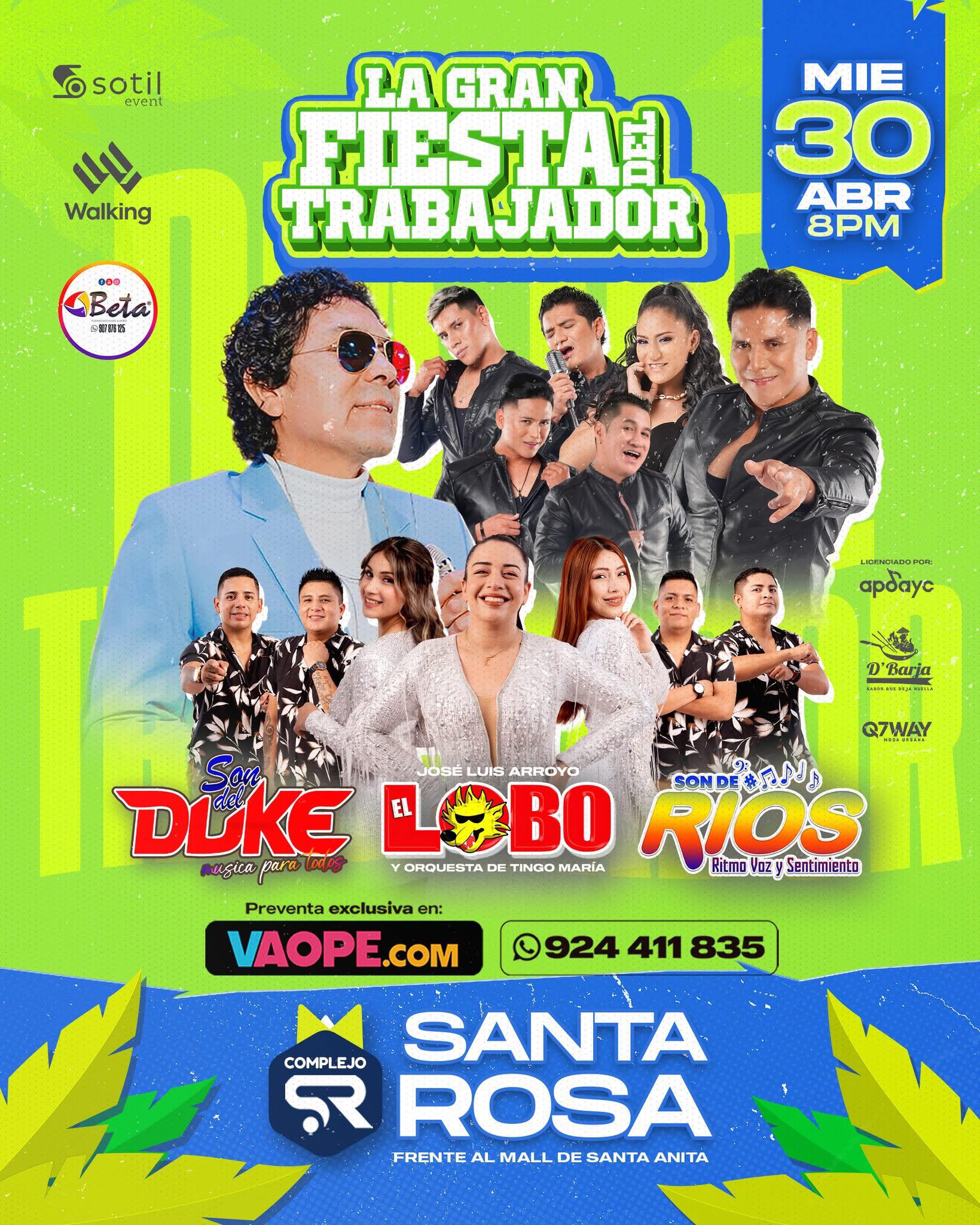 Canelita - Vamos a celebrar la Gran Fiesta por el día del Trabajador ...
