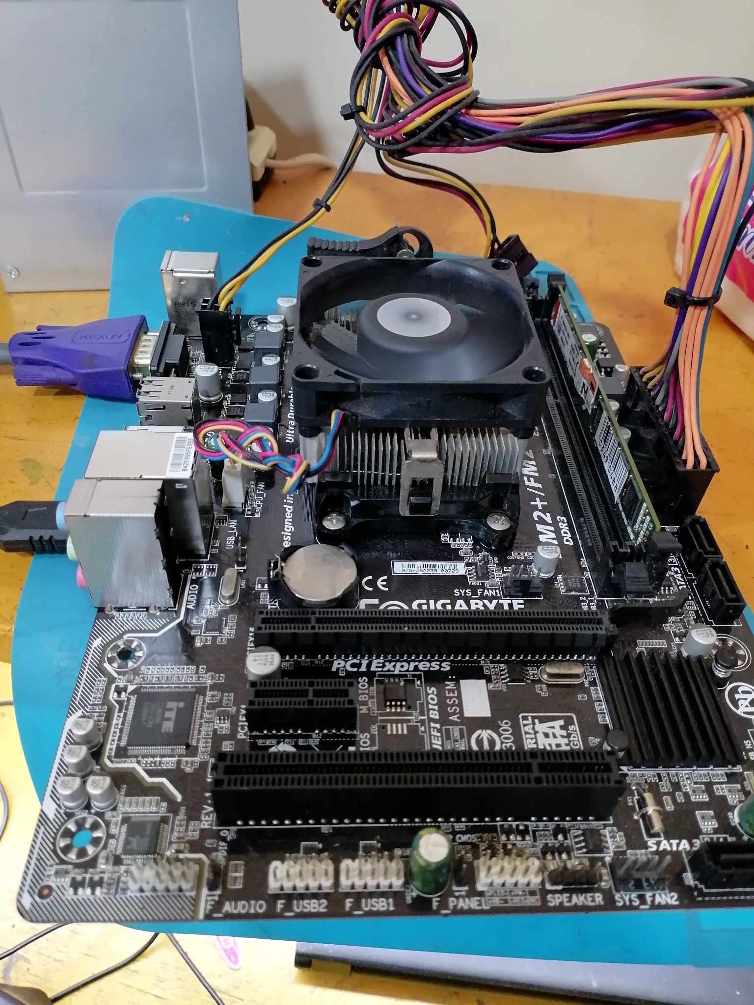 JS - Desktop motherboard repair. No power. Fixed. 👍💯💯💯 For your laptop ...