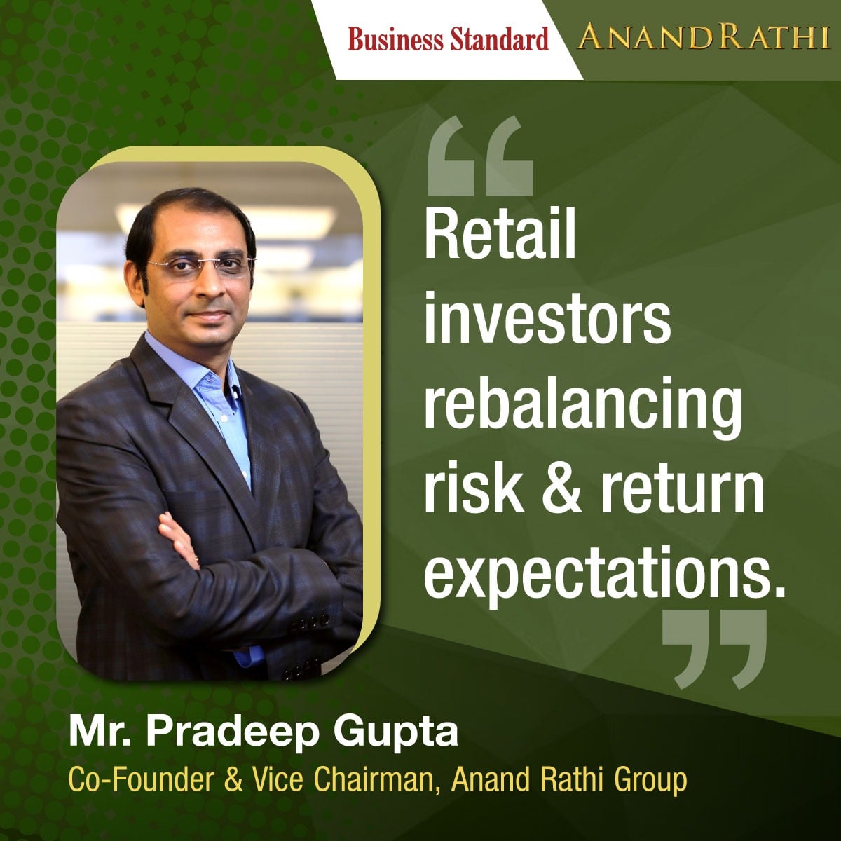 As the... - Anand Rathi Shares and Stock Brokers Limited