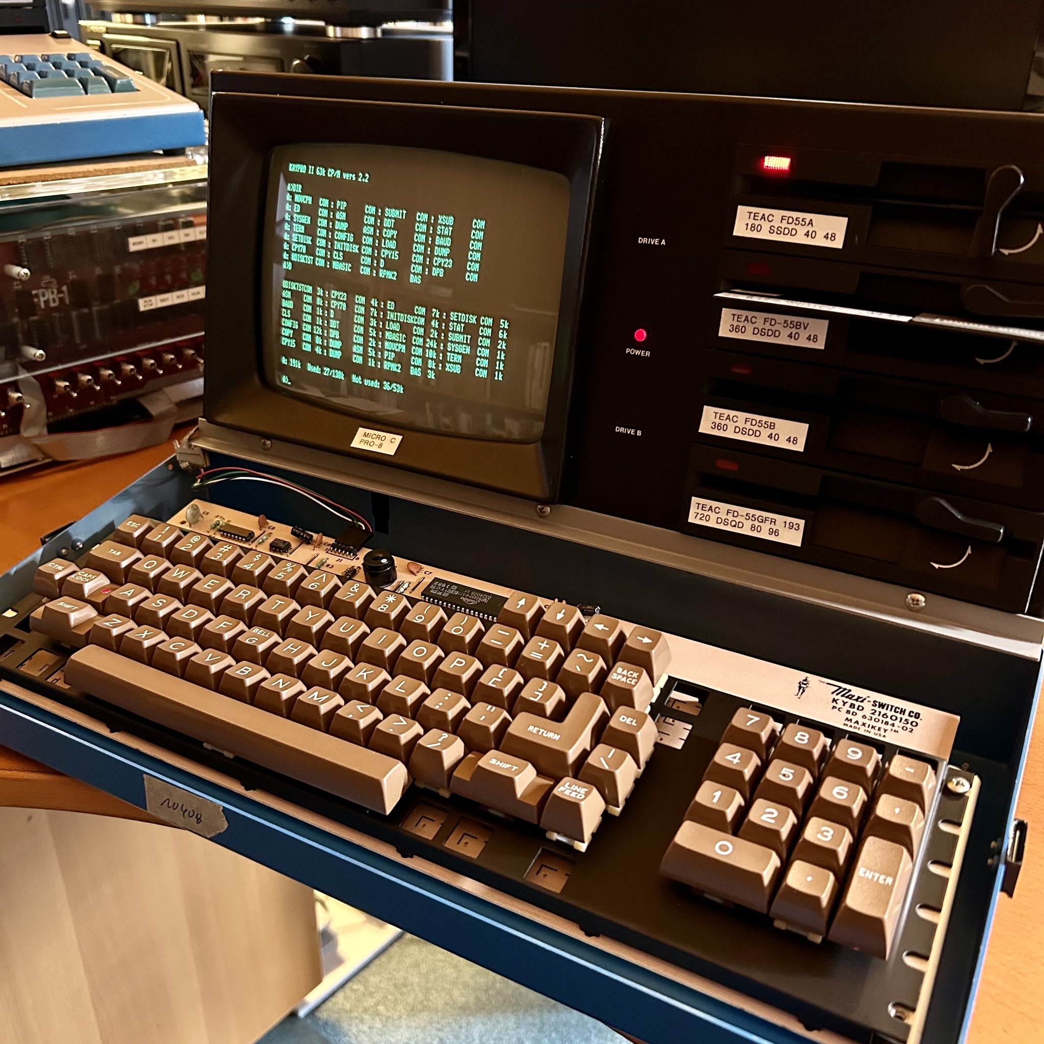 Brown maxiswitch keyboard works fine
