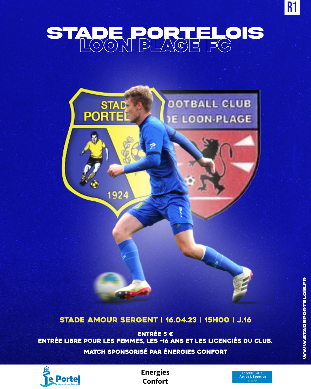 Stade Portelois - [ Seniors R1 ] Ce dimanche 16 avril, nos... | Facebook