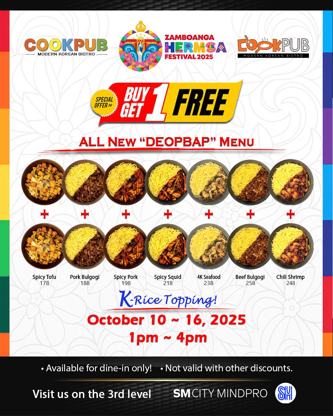 CookPub - HOLA! Cookpub Zamboanga is having a HERMOSA FESTIVAL PROMO ...