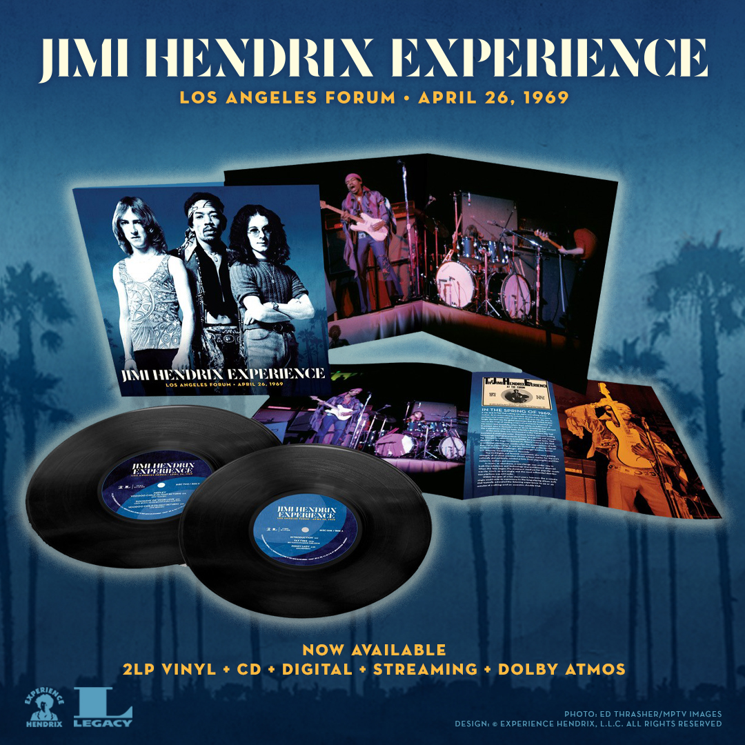 THE JIMI HENDRIX EXPERIENCE: LOS ANGELES FORUM APRIL 26, 1969 is