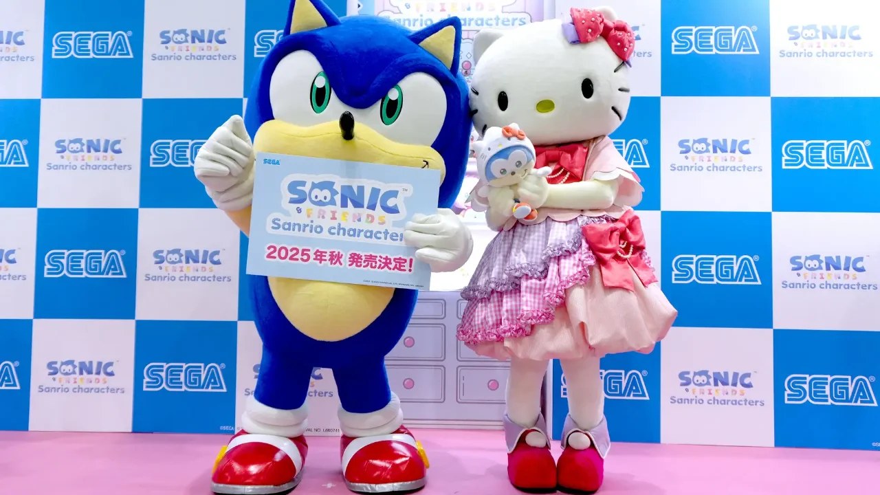 Sonic & Friends x Sanrio plush collection unveiled at Tokyo Toy