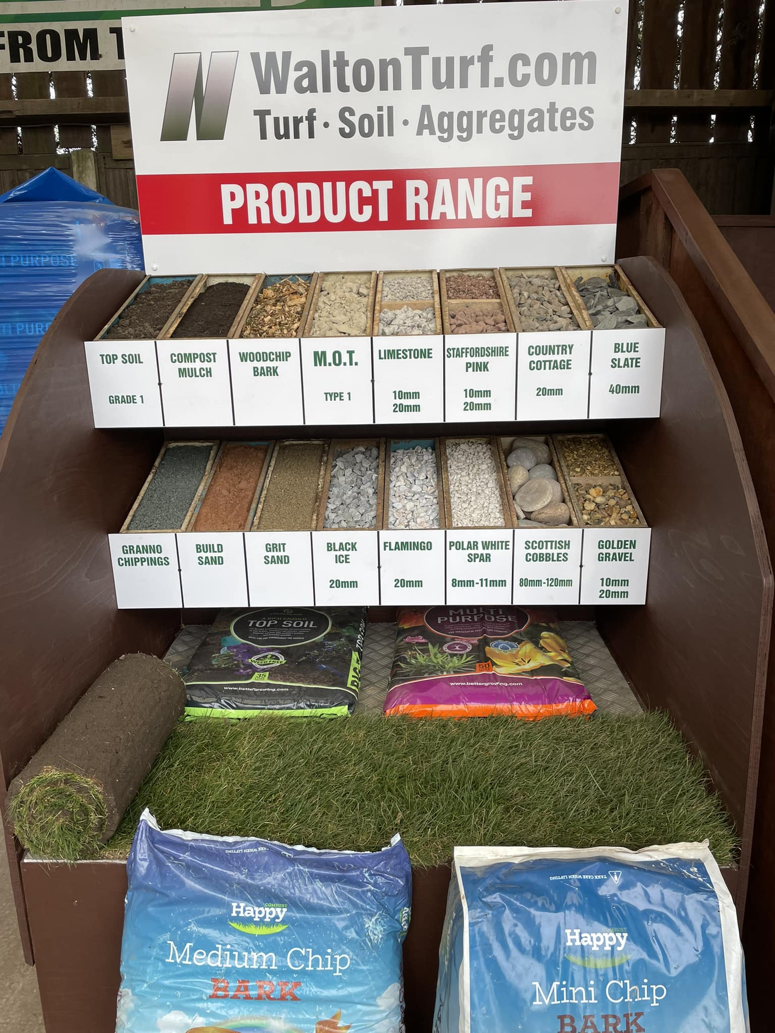 Walton Turf - Our new display stand is now complete so you... | Facebook
