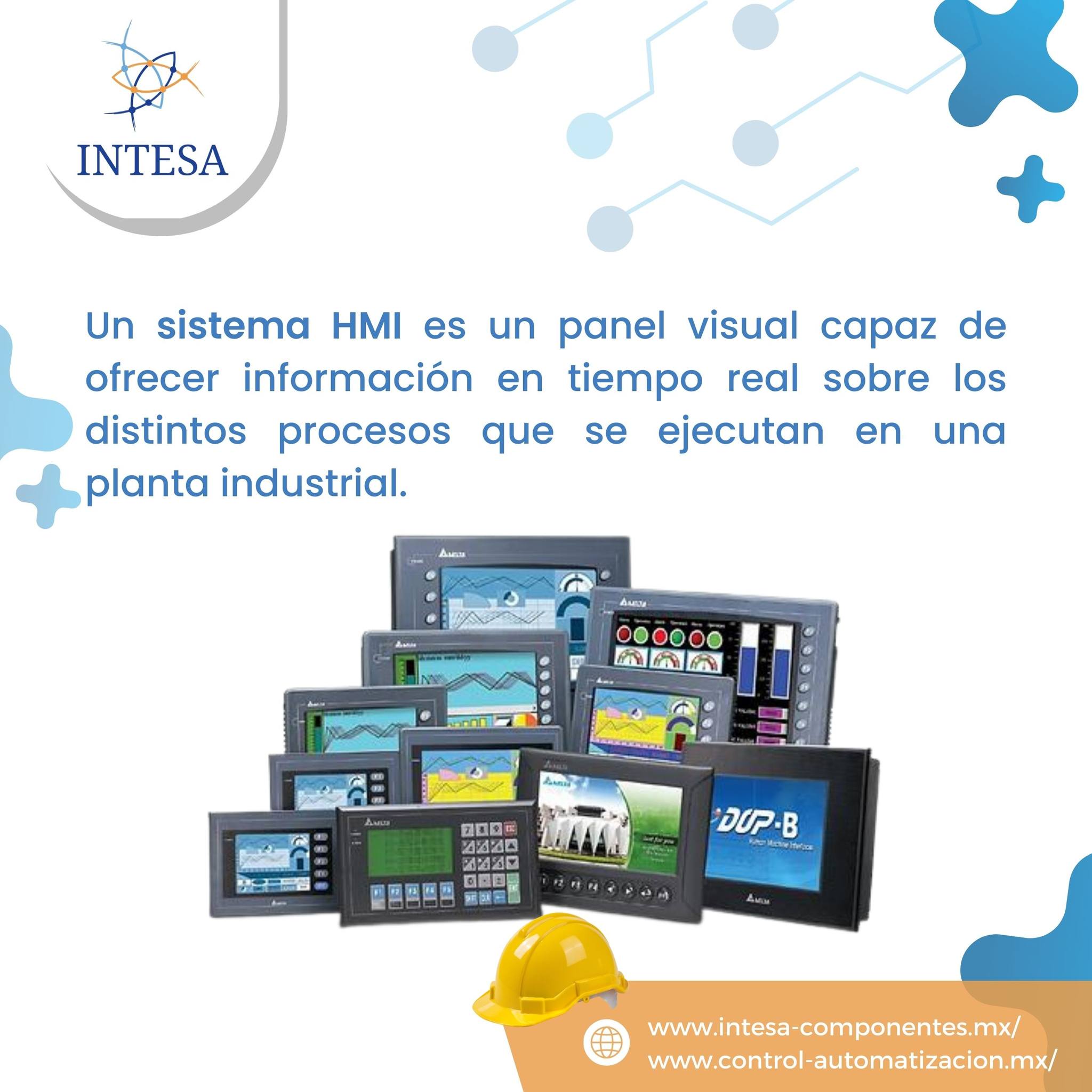 Intesa - 📌 ¿Ya sabes qué es un HMI? 👷‍♂️ Un sistema HMI...