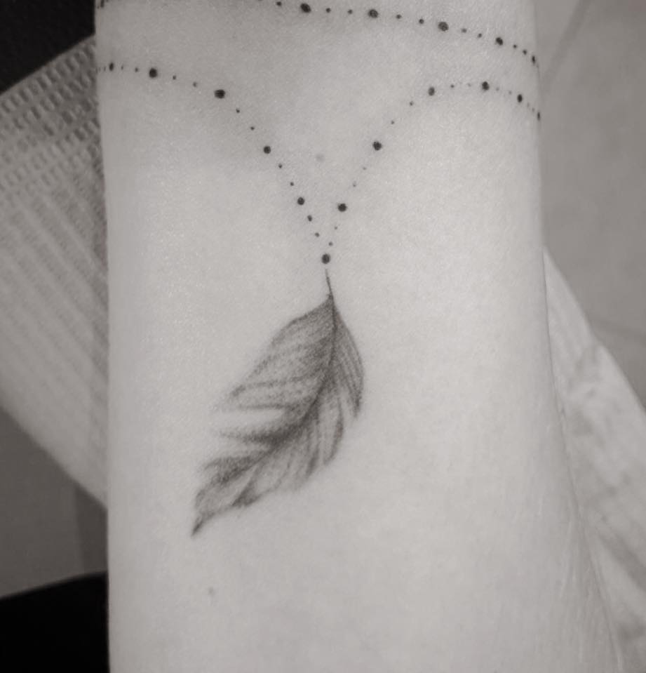 Tatouage Bracelet Fin
