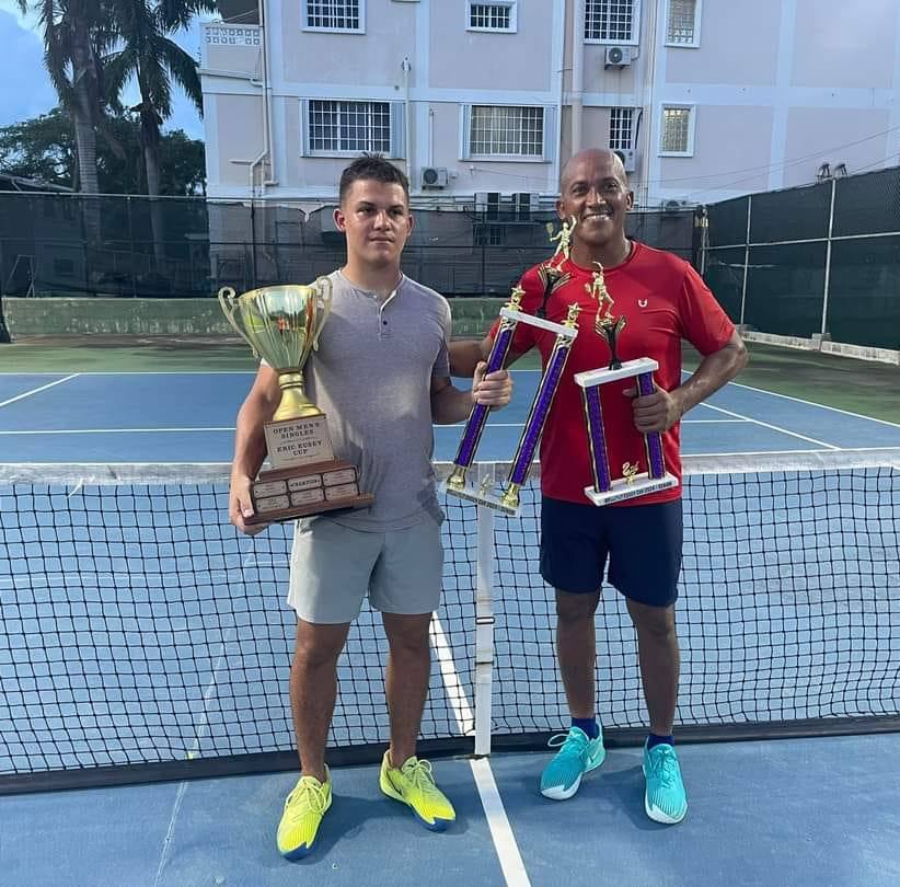 Belize - Veteran Belize Tennis Players, Sir John Longsworth, Owen ...