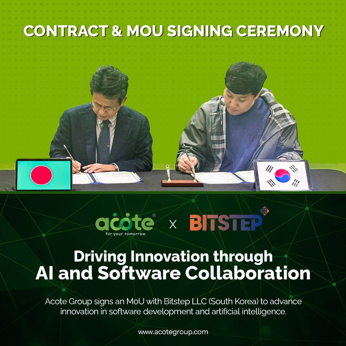 Acote Group - “𝐀𝐈 & 𝐒𝐨𝐟𝐭𝐰𝐚𝐫𝐞 𝐈𝐧𝐧𝐨𝐯𝐚𝐭𝐢𝐨𝐧, 𝐍𝐨𝐰 𝐓𝐨𝐠𝐞𝐭𝐡𝐞𝐫 𝐢𝐧... | Facebook