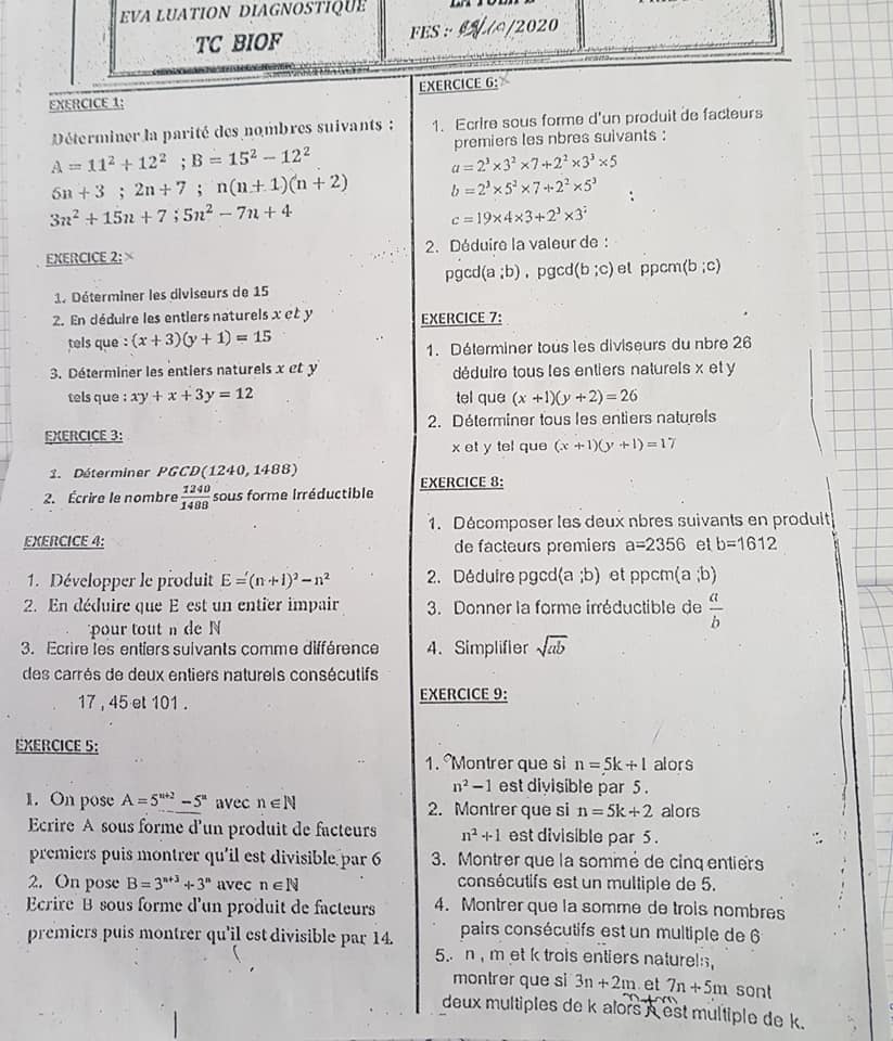 Math.ma Group | Serie avec solution | Facebook