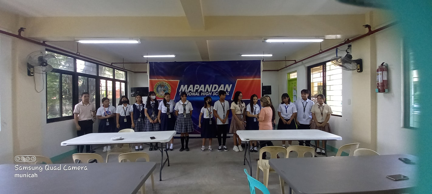 DepEd Tayo - Youth Formation - Mapandan National High School | Mapandan