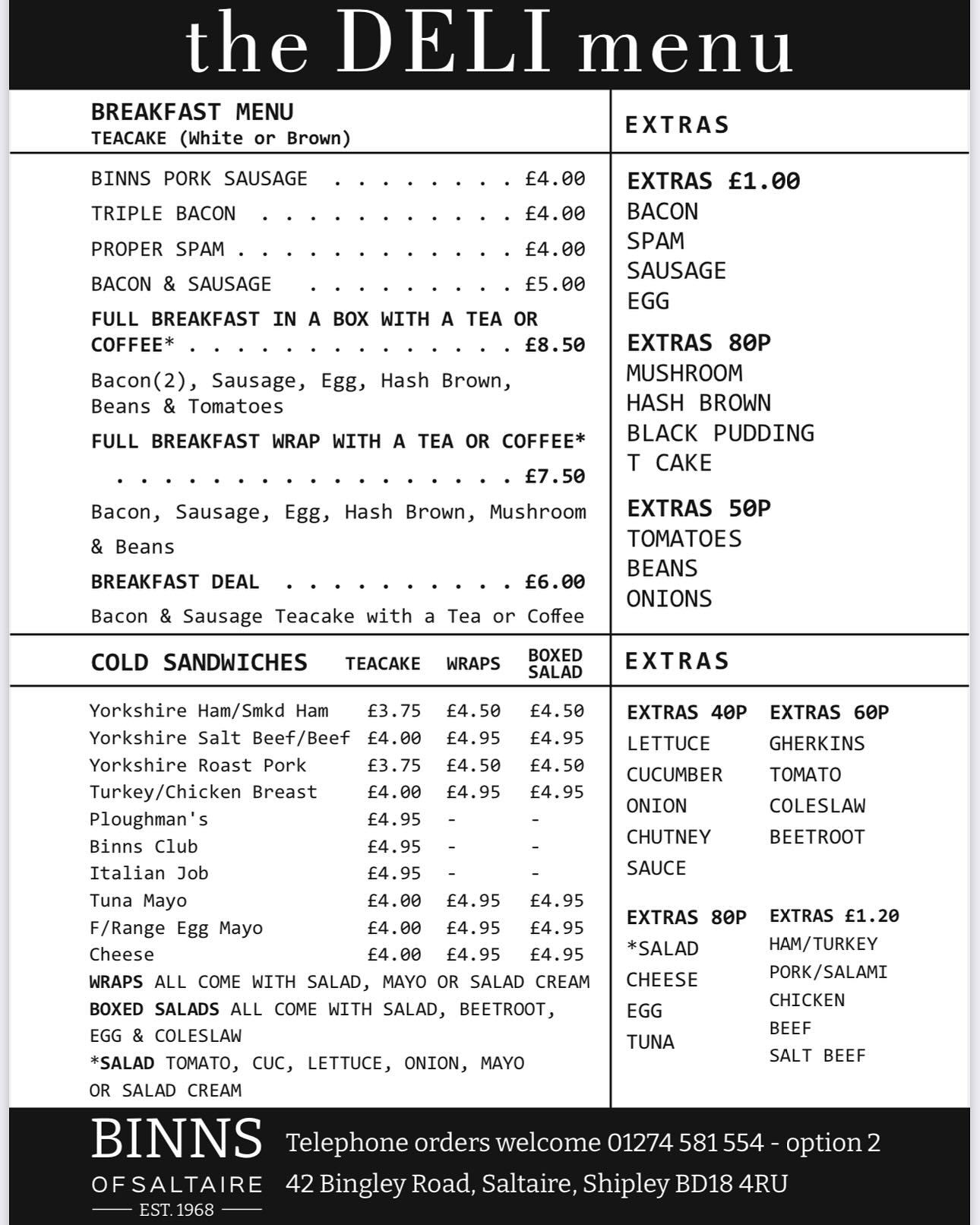 Binns of Saltaire | Saltaire