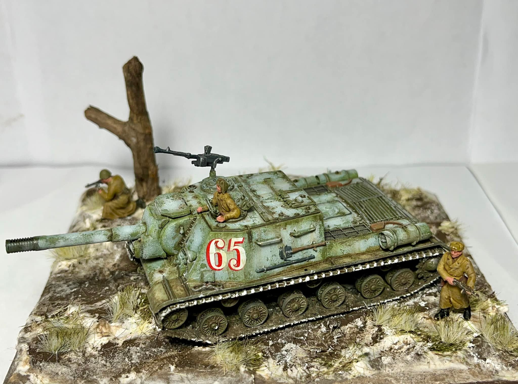 Anti Tank Gun Soviétique Avec Équipage 1:72 Scale - Maquette Zvezda Z6253
